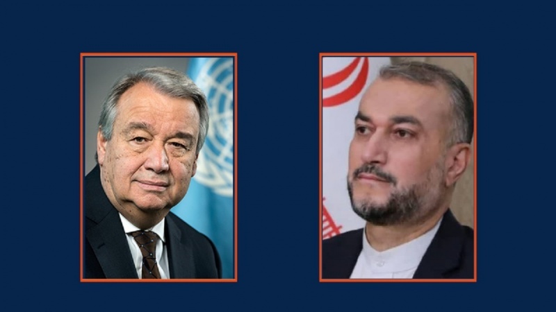 イラン外相が国連事務総長と電話会談、「協議進捗の減速の原因は、西側の率先行動の欠如」