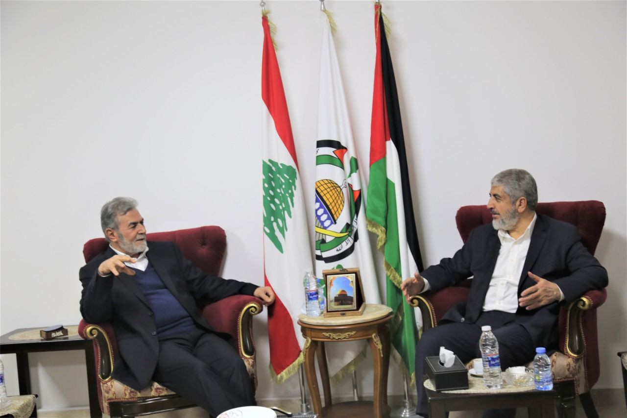 "مشعل" و"النخالة" يؤكدان على ضرورة تحشيد الأمة وأحرار العالم حول مشروع المقاومة