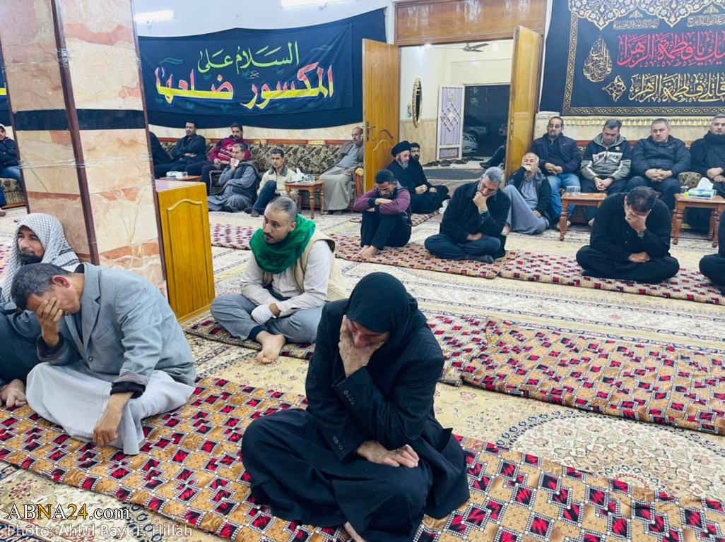 Photos: Lady Fatima martyrdom anniversary held at Ahlul Bayt Center of Hillah, Iraq