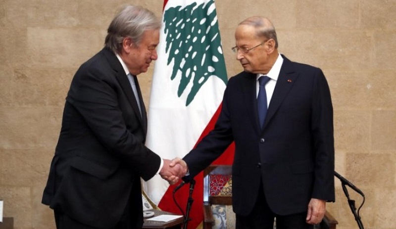 Antonio ​Guteress Na Ziyara A Kasar Lebanon