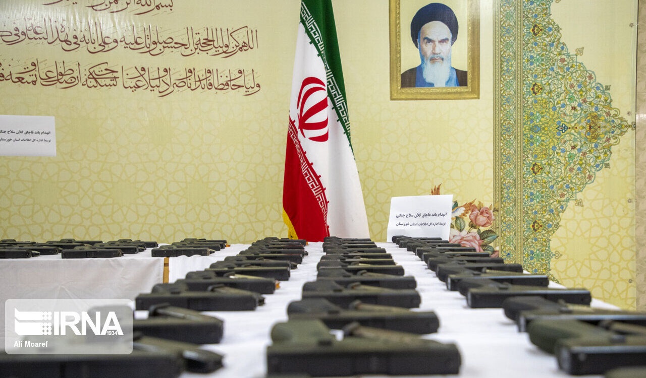 ایرانی صوبے خوزستان میں اسلحے کی اسمگلنگ کرنے والی اینٹی سیکیورٹی ٹیم تباہ