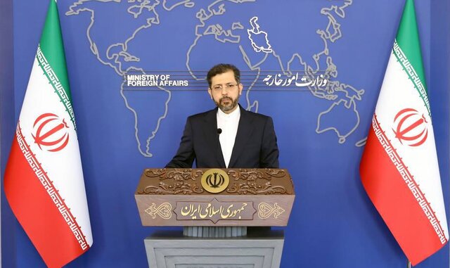 ایران اور امریکہ کے درمیان کوئی براہ راست بات چیت نہیں ہوئی ہے: ترجمان