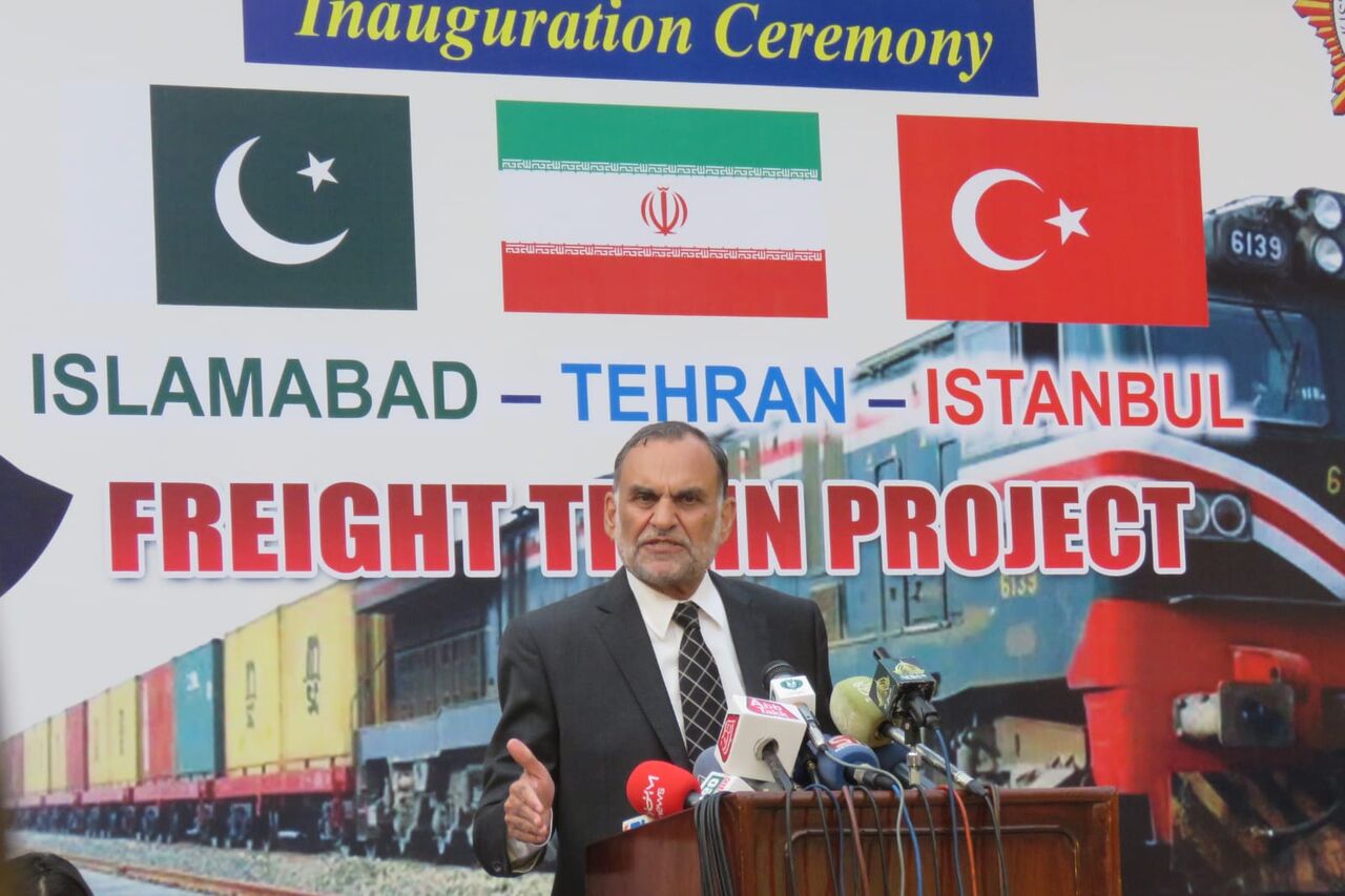 اسلام آباد- تہران- استنبول ریلوے منصوبے کا افتتاح کر دیا گیا
