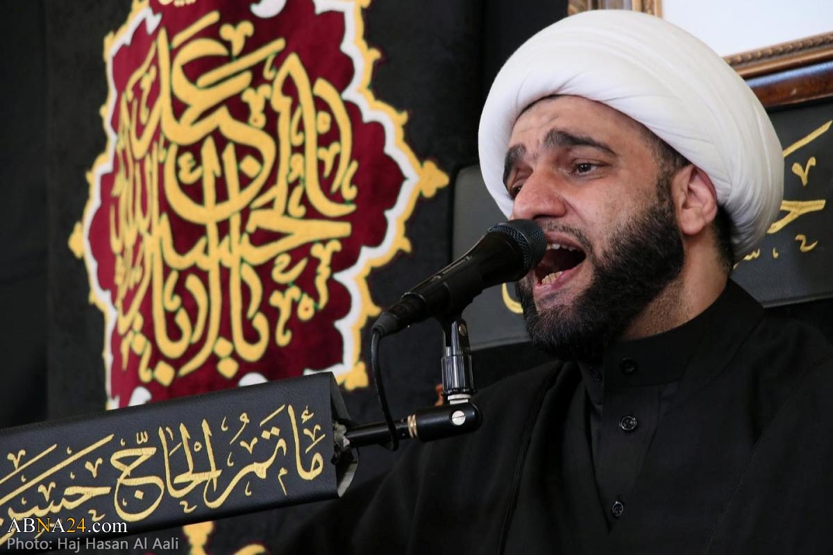 Sayyida Fatima mourning ceremony at Hussainya Haj Hasan Al-Aali in A'ali town, Bahrain