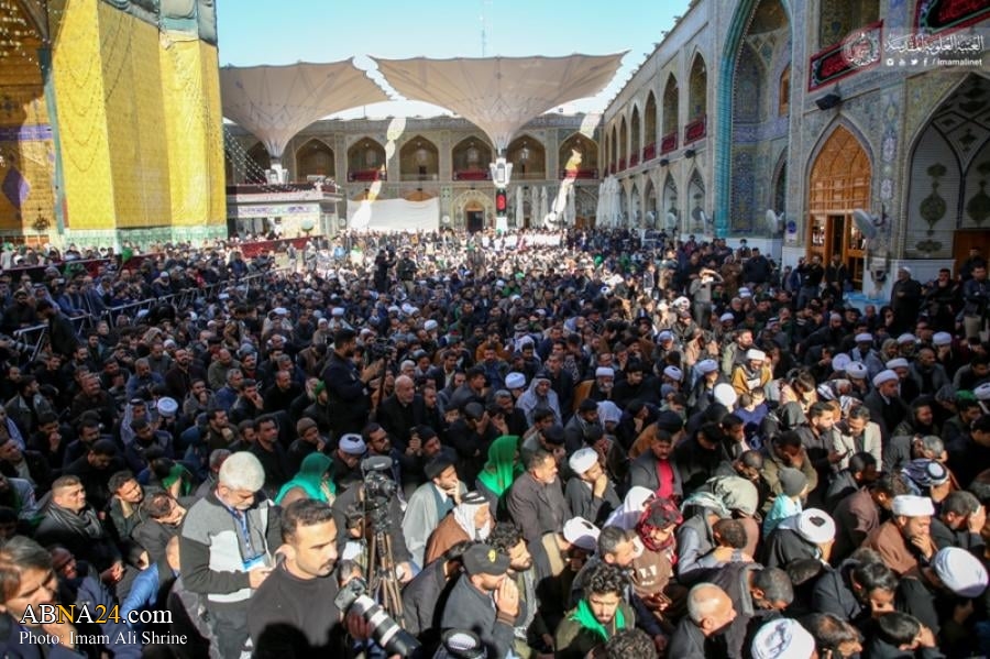 Photos: Sayyida Fatima martyrdom anniversary held at Imam Ali holy shrine in Najaf 