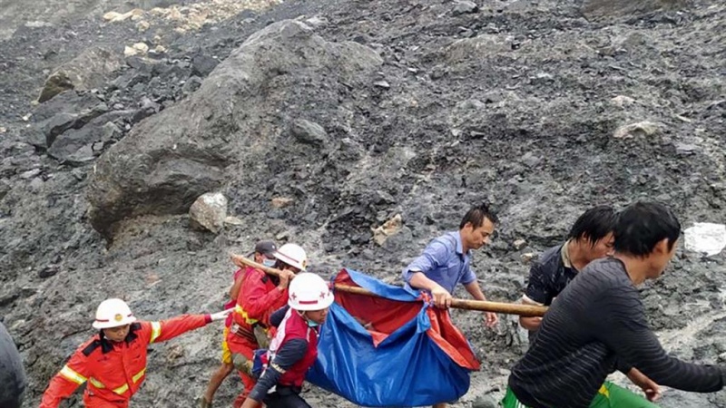 Myanmar, frana miniera: oltre 70 dispersi