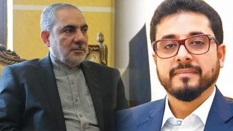 سفير اليمن في إيران يتقدم بخالص العزاء في وفاة السفير حسن إيرلو 
