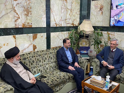 السفير الألماني في العراق يزور العتبة العباسية ويلتقي متوليها الشرعي