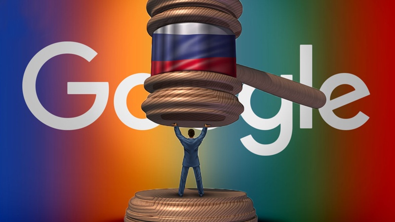 Русия Гуглро муҷаддадан ҷарима кард