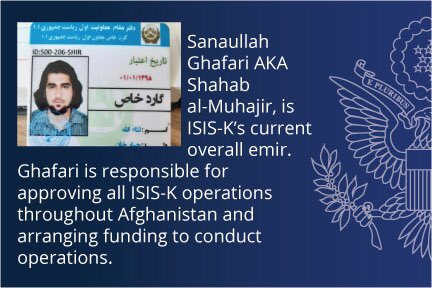 UN Security Council puts ISIS leader in Afghanistan in arms sanction list