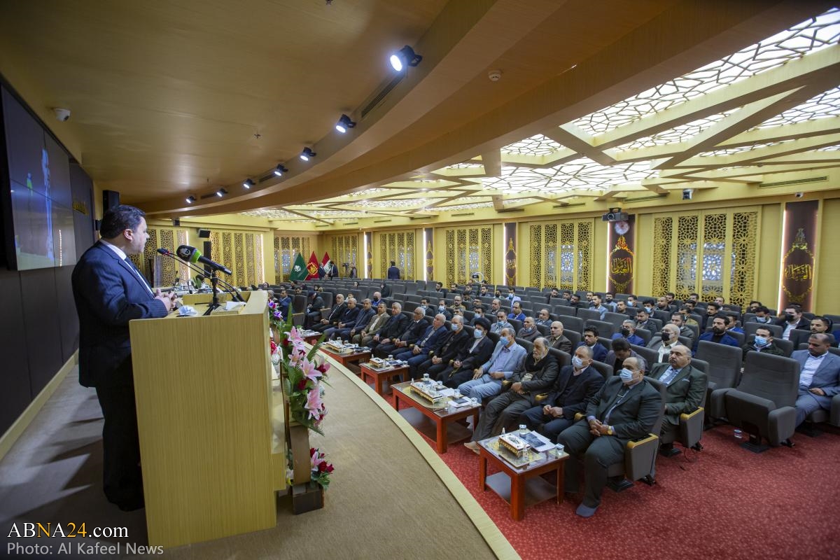 Celebrating International day of Arabic language at al-Abbas holy shrine