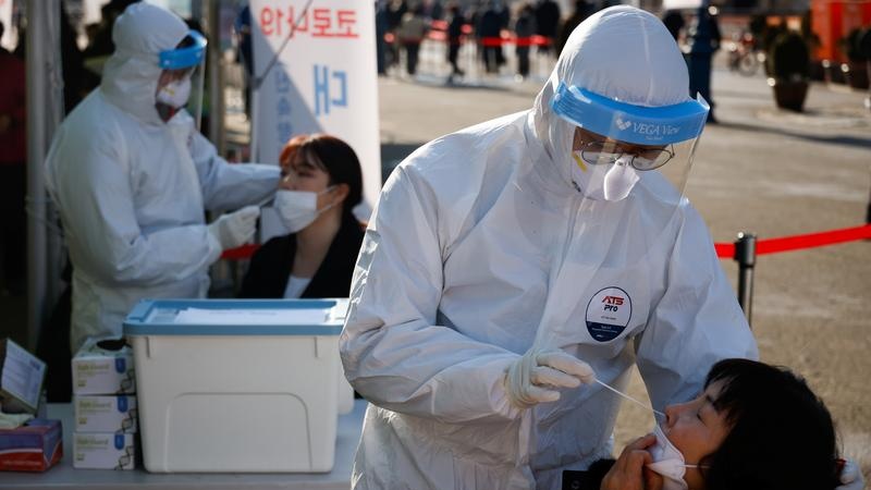 韓国で、オミクロン株感染者の合計が２４６人に、１２人が新規感染