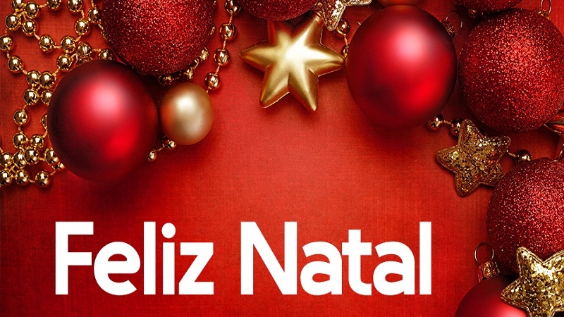 Parabenizamos a todos os nossos irmãos cristãos o Natal