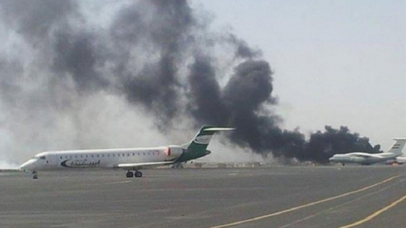 Luftwaffe der saudisch-geführten Kriegskoalition hat erneut "Sanaa" angegriffen