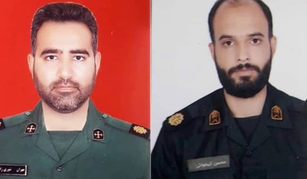 استشهاد اثنين من الحرس الثوري جنوب شرق ايران 