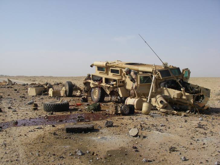 Six IED attacks on US convoys in Iraq in one day!