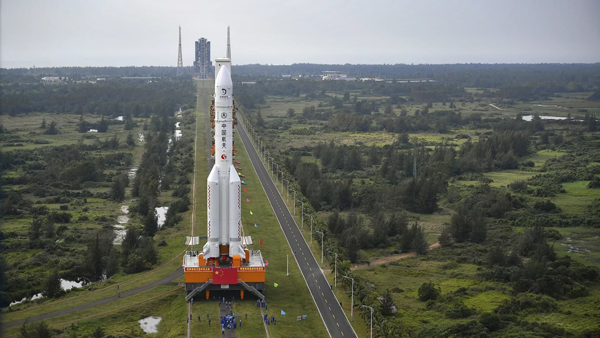 China desenvolve novo veículo de lançamento espacial pesado