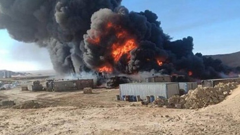 Yemen'de Alem Üssü'nde patlama