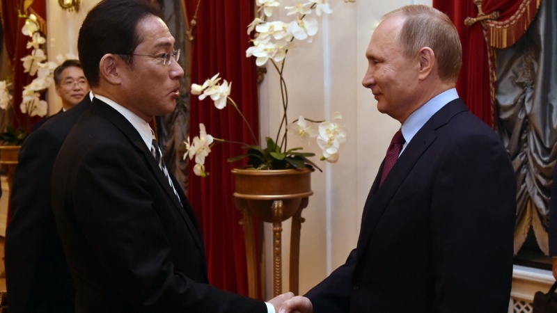 ロシア大統領が、日本首相へ新年祝うメッセージ