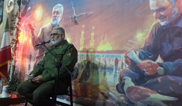قائد عسكري ايراني: شخصية الحاج قاسم سليماني كانت شخصية استراتيجية في العالم 