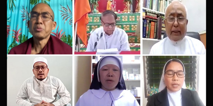 ႏိုင္ငံၿငိမ္းခ်မ္းေရး အတြက္ ဘာသာေပါင္းစုံ ေခါင္းေဆာင္မ်ား ႏွစ္သစ္ကူး ဆုေတာင္း