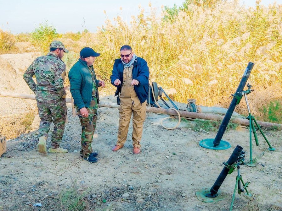 الحشد الشعبي يعلن عن العثور على ثلاث مضافات لداعش جنوب صلاح الدين
