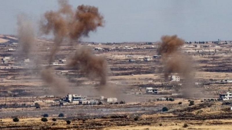 Le Golan occupé frappé